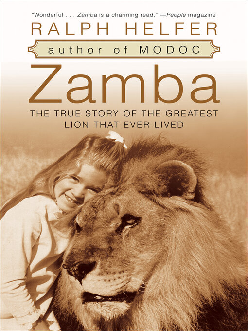 Title details for Zamba by Ralph Helfer - Available
